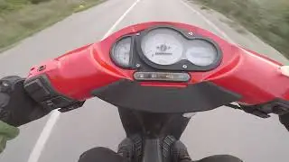 Aprilia SR 125 2T Acceleration & Top Speed 2K22