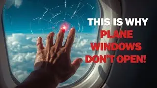 This Is Why Airplane Windows NEVER Open ✈️