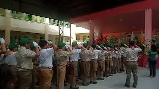 NATIONAL Anthem of the Philippines w/ of BSP ELEMENTARY SCHOOL