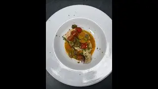 ✨ PESCE SPADA con POMODORINI e OLIVE TAGGIASCHE🤤 #Shorts