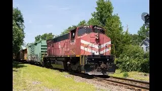 Full HD 60FPS: Railfanning in South Jersey with SRNJ, NJT Geeps, a CSX Local, and River Line 8/8/18