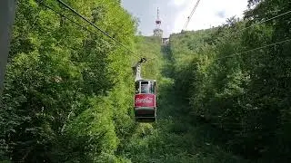 Telecabinele coboară și urcă pe Tampa