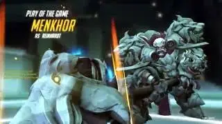 Overwatch - Reinhardt Sextuple Kill