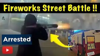 Arrests Made At Birmingham's INSANE Fireworks Street Battle