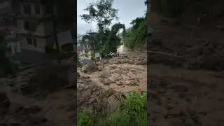 Land Slide in Mandi Himachal Pradesh Cloud Burst 2025