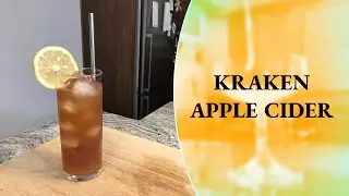 How to Make Kraken Apple Cider (from Kraken Rum) - Rum Cocktail - Cocktails at Home