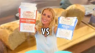 Bread Flour vs All Purpose&hellip; The SHOCKING Winner 😱🍞