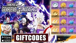 One Piece Gear Five Unleashed & All 4 Giftcodes | 4 Redeem Codes OP Gear Five Unleashed