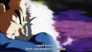 Goku and vegeta teams up (Dragon ball super 98 English sub )