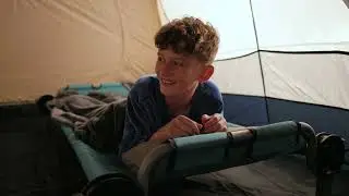 DiscoBed Backyard Camping