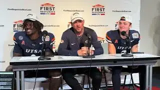 UTSA Football Postgame Press Conference 2025 First Responder Bowl 12.26.25