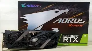 AORUS GeForce RTX 2080 XTREME 8GB [Unboxing]