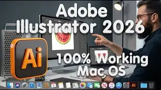 Adobe Illustrator 2025 for MAC OS 🍏 Latest Illustrator for M5 - M1 🔥
