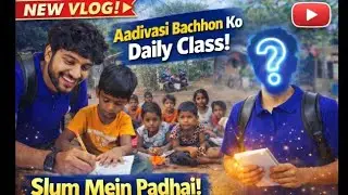 Daily Free Class Slum Area Mein | Education For All!!! ❤️ #education #slumarea #foryou #dailyclass 