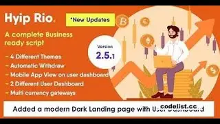 How to install Hyip Rio - Advanced Hyip Investment Scheme With Ranking System and Automatic Withdraw