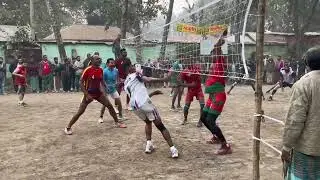 পূর্ণিমাগাতী VS বড়হর ভলিবল খেলা | Purnimagati Vs Borohor Vellyball 