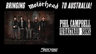 PHIL CAMPBELL & THE BASTARD SONS - Bringing MOT&Ouml;RHEAD to Australia! (INTERVIEW)