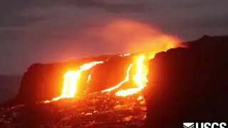 Kamokuna Lavafalls 2017