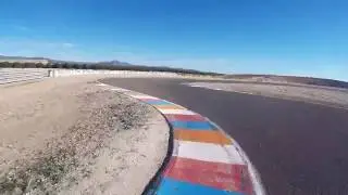 N-TRADE RACING helmet cam at Almeria racetrack