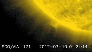 LOOKS LIKE HUGE SPHERE SUCKING PLASMA FROM SUN (HD-Version)