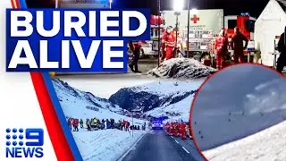 All 10 missing skiers found in Austria | 9 News Australia