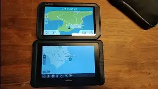 Garmin Dezl 780 LMT-D vs Webfleet PRO 8475: Route calculation speed test.
