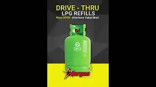Stargas - drive through gas refills now available at Atterbury Value Mart
