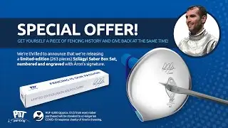 Get yourself a piece of fencing historyand give back at the same time!