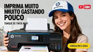 Impressora Multifuncional HP Smart Tank 584 tanque de tinta Wi-Fi para casa e escrit&oacute;rio
