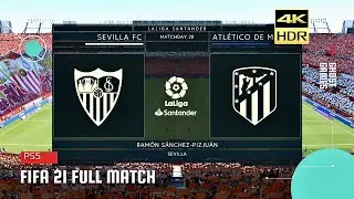 FIFA 21 | Sevilla vs Atletico Madrid  | La Liga | PS5 Gameplay 4K HDR 60FPS.