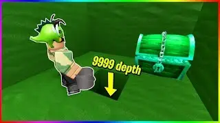 Digging Deepest Hole! (BEST World Record!) Treasure Hunt Simulator!