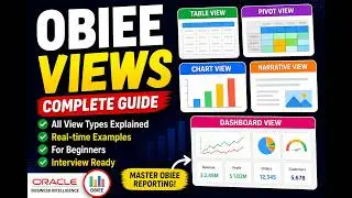 OBIEE Views Tutorial   Table, Pivot, Chart & Dashboard Views Explained