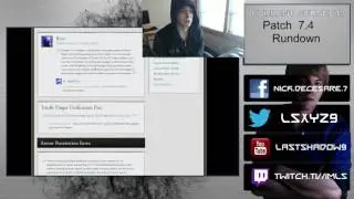Patch 7.4 Nerfdown