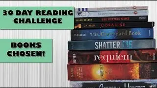 30 DAY READING CHALLENGE | BOOKS CHOSEN!
