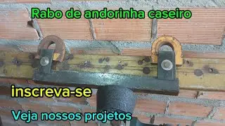 Rabo de andorinha caseiro. 