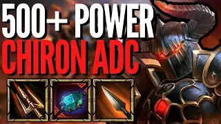 500+ POWER ON A HUNTER | Smite season 9 ranked conquest | A MUST TRY BUILD