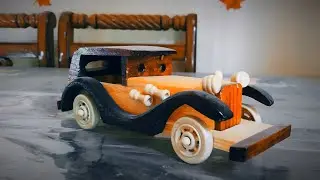 How to make DIY wooden car.