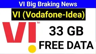 VI free 33GB 4G data offers 2021 || idea free internet || vodafone free data || jio free data