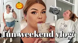 HOMEMADE STARBUCKS PUMPKIN COLD FOAM, BOSTON DAY TRIP + FALL HAUL | VLOG