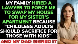 My Family Hired A Lawyer To Force Me To Swap My House For My Sister'S Apartment...