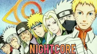 Nightcore | Rap dos Hokages (Naruto) - A VONTADE DO FOGO I NERD HITS