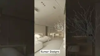 Interior Rendering Tutorial.#kumardesigns #shorts #short