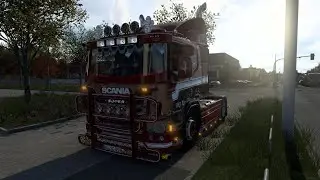Euro Truck Simulator 2 Scania PGR-Series by JUseeTV Super Mega Tunning 1.55