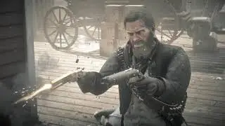 Red Dead Redemption 2 INSANE SHOOTOUT 1500$ Bounty