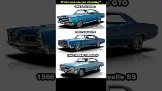 Fairlane, GTO or Chevelle SS?