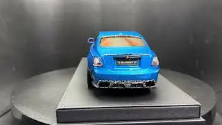 VMB Models 1/18 Mansory Ghost Blue/Carbon  VMBRR-20251805