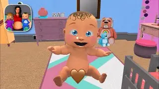 Twins Baby Game Simulator 3D - Gameplay Walkthrough (iOS, Android) 