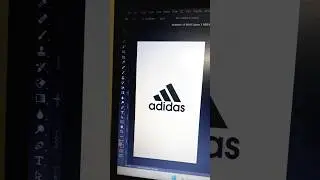Adidas logo recreation in illustrator