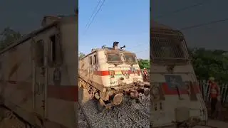 North East Express Train Accident 😱 #indianrailways #northeastexpress #railway