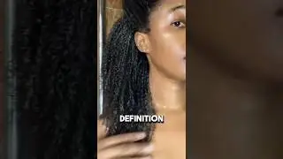 I tried the maximum hydration method & the definition, insane #naturalhair #pullupyoshorts